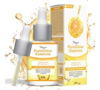 Vixalia Sérum de Vitamina C 30 ML | Serum Facial Iluminador y Rejuvenecedor con Ácido Hialurónico, Aloe Vera y Antioxidantes | PureGlow Essence | Más Hidratación, Redensificación y Luminosidad
