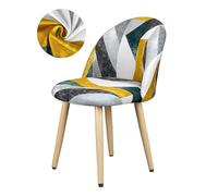 VIXDA 1/2/4/6 Uds. Funda para Silla de Pico de Pato, Funda para sillón de Forro Polar, Funda para sillas elástica para Cocina, Hotel y hogar