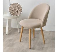 VIXDA 1/2/4/6 Uds. Funda para Silla de Pico de Pato, Funda para sillón de Forro Polar, Funda para sillas elástica para Cocina, Hotel y hogar