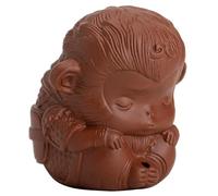 VIXDA 1 Pieza Adorno Creativo y Lindo para Mascota de té Zen de Buda Que Puede nutrir una Estufa de aromaterapia de Interior Linda y Divertida