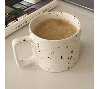 VIXDA 1 Uds. Taza de cerámica nórdica de 250ml con asa, Regalos para Parejas, Taza de Agua Minimalista, Regalos de cumpleaños
