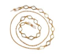 VIXDA 1 Unidad Cadenas para Gafas de Sol para Mujer, con Perlas acrílicas y Cristales, cordón de Cristal