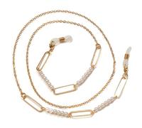 VIXDA 1 Unidad Cadenas para Gafas de Sol para Mujer, con Perlas acrílicas y Cristales, cordón de Cristal