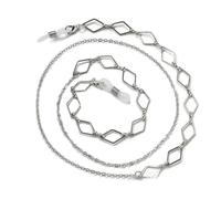 VIXDA 1 Unidad Cadenas para Gafas de Sol para Mujer, con Perlas acrílicas y Cristales, cordón de Cristal
