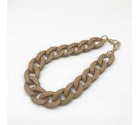 VIXDA 1 Unidad de 38 cm, Correa de Hombro de Repuesto Desmontable, Correa de Resina acrílica, Correa de Cadena para Bolso, Asas para Bolso