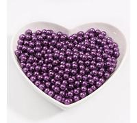 VIXDA 1000 Uds. Cuentas Redondas de 3mm Multicolores sin Agujero Perlas acrílicas de imitación Cuentas Sueltas para fabricación de joyería DIY decoración Artesanal