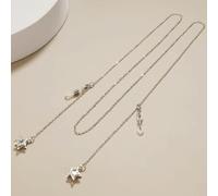 VIXDA 2 Piezas Cadena para Gafas para Mujeres y Hombres, Cadena para mascarilla, Correa para Gafas de Sol, Collar para Colgar en el Cuello, Accesorios para Gafas