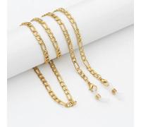 VIXDA 2 Piezas Cadenas de Perlas para mascarillas, Cadena para Gafas de Sol de Metal Retro para Mujer, cordón para Gafas, Correa para el Cuello