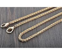 VIXDA 40-160cm Oro/Plata/Negro Pistola/Bronce 5mm Reemplazo de Metal Monedero Cadena Hombro Bandolera Correa para Bolso pequeño