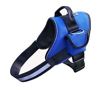 VIXDA Arnés táctico Cofre de Entrenamiento para Perros para Perros Plaid Negro Mascotas Grandes Arnés Mediano