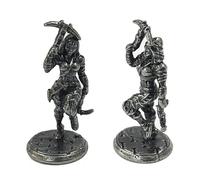 VIXDA Figuras de Soldados de la Antigua Roma espartana, 1 Uds., miniaturas, Modelo de Soldados de Metal Vintage, Estatua, Regalo de Adorno de Escritorio