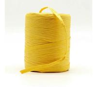 VIXDA Hilo de Rafia de algodón, Hilo sólido para Tejer a Crochet, Bolso de Rafia, Cinta de Rafia de Verano, Sombreros de Paja de Rafia para Tejer a Mano 180 Metros