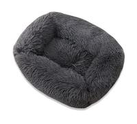 VIXDA Square Plush Big Dog Bed Soft and Warm Dog Sofa Winter Thick Pet Litter Solid Color Cat Bed Cat Basket Kennel Pet Supplies