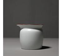 VIXDA Tazas de Feria de Porcelana Blanca Mate pigmentadas, 200ml, Tazas de té de Kung Fu Chino Cha Hai, vajilla Hecha a Mano, Utensilios de té de Minutos