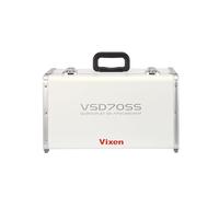 Vixen Estuche rígido para telescopio VSD70ss, material Plapearl ligero y resistente, ajuste preciso, mucho espacio para accesorios, 450x260x250 mm, 2,15 kg, plata/blanco, blanco, Standard, Práctica