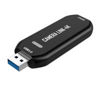 VIXLW Cam Link 4K - Tarjeta de captura externa para videocámara DSLR ActionCam como cámara web, HDMI a USB 3.0, Meet/Stream/Record en 4K60/1080p120, fácil conexión para OBS/Zoom, Windows/Mac