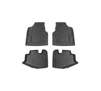 VIYOLI Alfombrillas para Pies Coche Forro Carga para Jeep para Wrangler TJ 1997-2005 2006 Cubierta Impermeable Alfombra Accesorios Interiores Alfombra Revestimiento Suelo