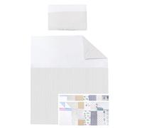 Vizaro - Pack 2 Piezas Edredón Med. 70x80cm + Almohada para Minicuna 50x80cm o Cuna de Colecho - 100% Algodón - Hecho UE