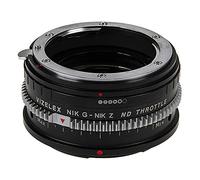 Vizelex ND Throttle Adaptador para Montar Cámaras con Montura de Nikon G a Cámaras con Montura de Nikon Z - con Filtro ND Variable Interno (1-8 Stops)