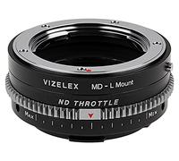 Vizelex ND Throttle Cine Lens Mount Adapter Minolta Rokkor (SR/MD/MC) SLR Lens to Leica L-Mount Alliance Mirrorless Camera Body with Built-in Variable ND Filter (2 a 8 Stops)