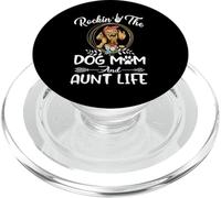 Vizsla Rocking The Dog Mom and Aunt Life Mothers Day PopSockets PopGrip para MagSafe