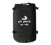 Vjeybv Bolsa de lona impermeable de 40 L, portátil, resistente a la lluvia, mochila de lona ligera, bolsa de viaje seca, bolsa de lona para motocicleta para paddleboard