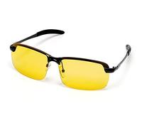 VJK 3024/5000 Gafas de conducción nocturna antideslumbrante, polarizado TAC, visión nocturna HD, lentes de claridad, gafas de seguridad para hombres, mujeres que conducen en días lluviosos
