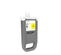 VJSLWPIB Cartucho de Tinta Compatible PFI2700 PFI-2700 para ImageProgF 4000 2000 4600S 6600S Impresoras Funciona con Tinta de Pigmento(Yellow)