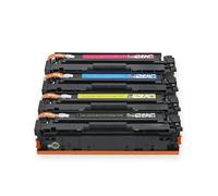 VJSLWPIB Cartuchos de tóner compatibles para impresoras Pro CF530A CF531A CF532A CF533A CF205A(Color BK C M Y)