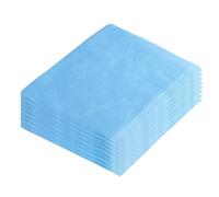 Vjsujehgy 200 Hojas de Papel de Filtro Desechable para Aspiradora de Uñas, Color Azul.