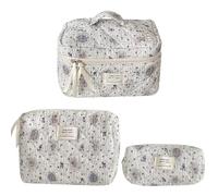 Vjsujehgy Bolsa Maquillaje con Diseño Oso Acolchado, Bolsa Organizadora Cosméticos, Bolsa Almacenamiento Maquillaje Estético, Bolsa Artículos Tocador con Diseño Oso, Bolsa Cosméticos