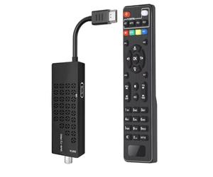 Vjsujehgy Descodificador TDT HD Sintonizador TDT HD Compatible con Decodificador DVB T2 H265 HD Euroconector TDT HD Full HD 1080p para WiFi Enchufe UE