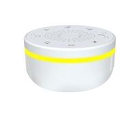 Vjsujehgy Máquina de Sonido Portátil con Ruido para Dormir para Adultos, Niños y Bebés, con 30 Sonidos Relajantes, Luz de 5 Colores, 3 Temporizadores
