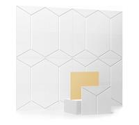 Vjsujehgy Paquete de 12 Paneles Insonorizados, Paneles de Pared Acústicos Autoadhesivos en Forma de Y, 12 X 11 X 0,4 Pulgadas, para Oficina en Casa y Sala de Juegos