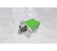 VJSUWI Adaptador de Fibra óptica híbrido E2000-FC Hembra-Hembra Verde Azul SM Acoplador UPC en ángulo E2000-FC Envío rápido 5 Piezas 10 Piezas 20 Piezas(Green 20pcs)