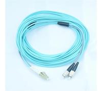 VJSUWI Cable de Fibra óptica blindado de 2 núcleos OM3, 150 m, 200 m, 250 m, 300 m, 2C, SC-SC, LC-LC, LC-SC, FC, ftth, Puente, dúplex, for Exteriores.(150m ST-ST)