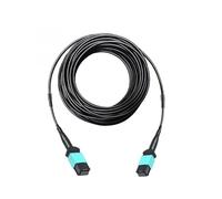 VJSUWI Cordón de conexión blindado de 12 núcleos, monomodo, polaridad B, Cable óptico for Exteriores, con Cubierta, Dia.6.0mm, 150m, 200m(TPU Both Male 150m)