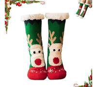 VJUREUEDE Ultra-Soft Christmas Knit Wool Socks - Extra Thick and Warm,Calcetines Mujer Divertidos,Calcetines termicos Mujer Invierno,Fluffy Socks,Fuzzy Fluffy Winter Warm Soft Thick Thermal-D