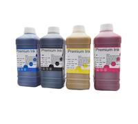 VJZYUTSW 1000ml de Tinta ecológica Compatible con DX4 DX5 DX6 DX7 DX10 PRINTTHEAD para MIMAKI JV33 CJV300 JV5 CJV150 CJV160(1PC CleaningLiquid)