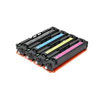 VJZYUTSW 1x Cartucho de tóner Compatible para CF400A CF401A CF402A CF403A 410A para Color Pro M277DW M277N(1PCS Cyan)