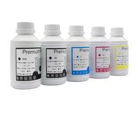 VJZYUTSW 500ml 10 Color de Tinta de Pigmento a Base de Agua Compatible con Cartucho de Tinta PRO300 PRO300 PRO-300 PFI-300(1PC GY)