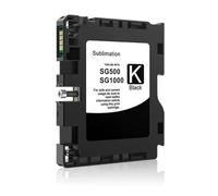 VJZYUTSW Cartucho de Tinta Compatible con Chip para SG500 SG1000 sublimación Tinta(BK)