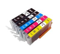 VJZYUTSW Cartucho de Tinta PGI-470XL Compatible Conjunto de Cartucho de Tinta para MG5740 MG6840 MG7740 TS5040 TS6040 TS8040 TS9040 Impresoras 1/2/3/4(5Color 1set)