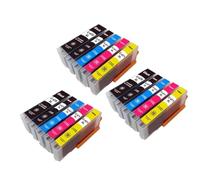 VJZYUTSW Cartucho de Tinta PGI-470XL Compatible Conjunto de Cartucho de Tinta para MG5740 MG6840 MG7740 TS5040 TS6040 TS8040 TS9040 Impresoras 1/2/3/4(5Color 3set)