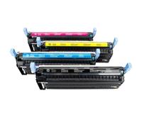 VJZYUTSW Cartucho de tóner Q6470a Compatible para Color 3600 3800 Q6470A Q6471A Q6472A Q6473A 6K-5. 5k páginas(Q6472A)