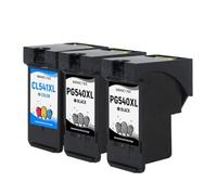 VJZYUTSW Hinicole 2X Cartucho de Tinta Compatible con 540 PG540 XL CL541 XL para la Serie MX375 MX435 MX475 MX515 MX525 MX535 MX455 MX395(2 Black 1 Color)