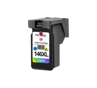 VJZYUTSW PG145 Remanufacturado CL146 XXL 145XL 146XL Cartucho de Tinta Recargable Compatible con MG2410 MG2510 MG3010 TS3110(Refillable CL 1PC)