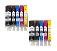 VJZYUTSW PGI-550 Compatible CLI-551 Cartucho de Tinta Conjunto de IP7250 IX6850 MG5550 MG5650 MG6450 MG6650 MX725 MX925(2 Set 10PCS)