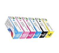 VJZYUTSW PJIC1 Compatible PJIC2 PJIC3 PJIC4 PJIC5 PJIC6 Cartucho de Tinta de Pigmento para PP-50 PP-100 Modelos PP-100N11 PP-50BD PP-50II PP100II PP100III(PJIC2)