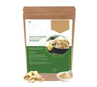 VK White Turmeric Powder | 100 g | No Stain | For Glowing Skin | All Skin Types | kichili kilangu | Kachur | Kapoor Kachri | Curcuma Zedoaria | Pure Poolankilangu | Fights Acne | Evens Skin Tone